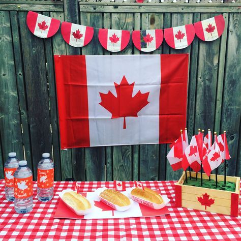 Canada day party decor Canada Day Decorations, Canada Day Party, Day Party Decor, Instagram Username Ideas, Canada Eh, Happy Canada Day, Canada Day, Aesthetic Photography Grunge, Party Party