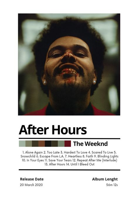 After Hours Album Cover, After Hours Poster, After Hours The Weeknd, Weeknd Poster, The Weeknd Poster, Music Album Covers, Hard To Love, Parental Advisory Explicit Content, Music Posters