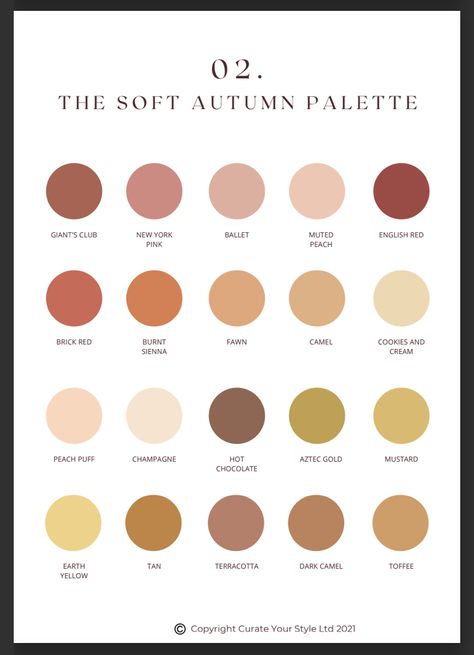 Warm Autumn Color Palette Makeup, True Autumn Lipstick, Makeup Soft Autumn, True Autumn Color Palette Outfits, Autumn Pallet, True Autumn Color Palette, Color Palette Autumn, Soft Autumn Makeup, Palette Autumn