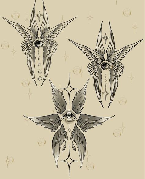 Seraphim Angel Tattoo Design, Seraphim Angel Tattoo, Biblically Accurate Angel Tattoo, Backpiece Tattoo, Real Angels, Minimalist Tattoos, Support Art, February 2023, Aesthetic Tattoo