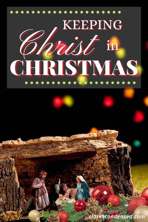 Christ In Christmas Ideas, Keeping Christ In Christmas, Keep Christ In Christmas Poster Ideas, Jesus Centered Christmas, Keep Christ In Christmas, Christ In Christmas, Pinterest Christmas, Money Savvy, Christ Centered Christmas