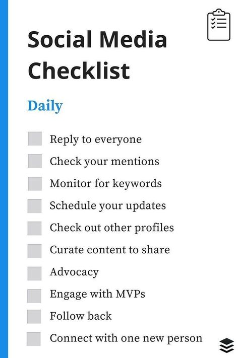 Jul 27, 2020 - A complete list of social media tasks and projects, placed onto a downloadable checklist for daily, weekly, monthly schedules. Comunity Manager, Social Media Checklist, Social Media List, Whatsapp Marketing, Marketing Logo, Social Media Strategy, Business Coach, Media Strategy, Marketing Strategy Social Media