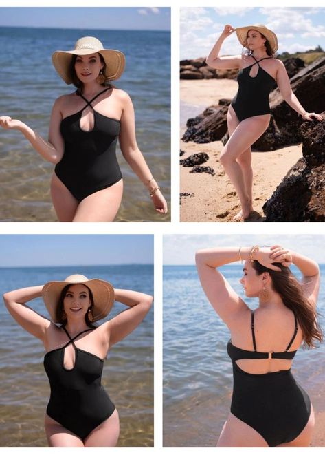 Swimsuits Poses Ideas, Plus Size Swimsuit Poses Ideas, Swimsuit Poses Ideas, Pool Poses, Outfit Simple, Pose Fotografi, Beach Pictures Poses, Try New Things, Summer Photoshoot