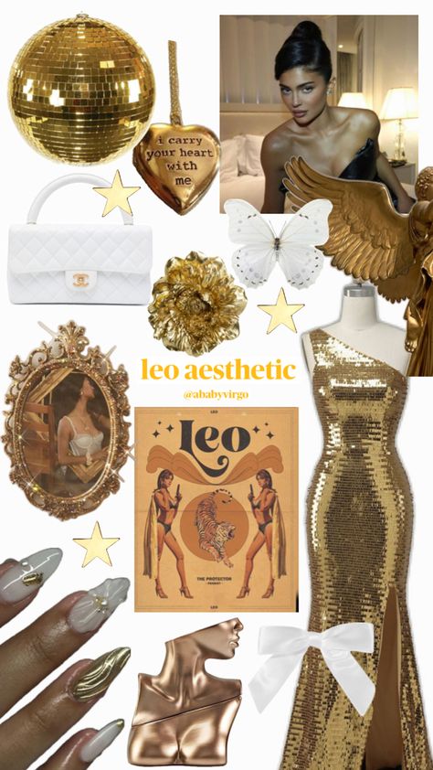 leo, star sign, zodiac, gold aesthetic Leo Rising Aesthetic, Rising Leo, Leo Aesthetic, Rising Aesthetic, Leo Star Sign, Leo Star, Leo Rising, Gold Aesthetic, Sign Zodiac