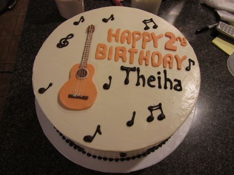 Guitar Cake Design, Birthday Cake Guitar, Guitar Cupcakes, Guitar Cakes, Guitar Birthday Cakes, Acoustic Guitar Cake, Cake Design For Men, Guitar Cake, Korean Cake