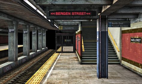 Bloxburg Subway, Action Background, Subway Entrance, Underground Subway, Drawing Backgrounds, Episode Interactive, Background Reference, Gacha Backgrounds, Episode Backgrounds