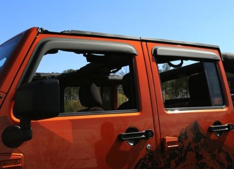 Rugged Ridge 11349.12 Matte Black Window Visor for 2007-2018 Jeep Wrangler JK, 4-Door, Pack of 4,#Black, #Window, #Visor, #Matte 4 Door Jeep Wrangler, 2018 Jeep Wrangler Unlimited, 2010 Jeep Wrangler, 2015 Jeep Wrangler, 2014 Jeep Wrangler, 2011 Jeep Wrangler, Jeep Wrangler Unlimited Sahara, Rugged Ridge, 2007 Jeep Wrangler