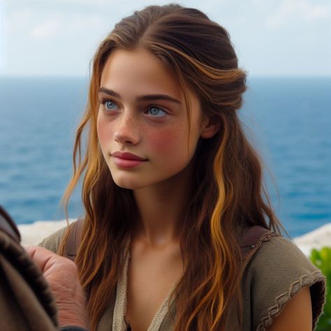 Brown Hair Blue Eyes Girl, Female Book Characters, Warm Brown Hair, Brown Hair Blue Eyes, Girl With Brown Hair, European Girls, Female Character Inspiration, Girls Characters, Light Brown Hair