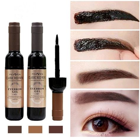 Henna Eyebrows, Dye Eyebrows, Brown Henna, Tinted Eyebrow Gel, Maybelline Tattoo, Black Eyebrows, Brow Tattoo, Eyebrow Enhancer, Eyebrow Tinting