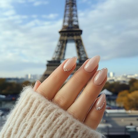 With INCHIC nails and the Eiffel in view—feeling effortlessly Parisian 💅✨ #INCHIC #nailart #pressonnails French Bulldog Nails, Nail Ideas, Press On Nails, Nail Art, Nails, Nail Arts