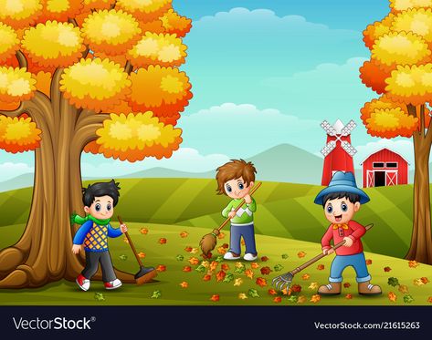 Fall Season Pictures, Autumn Cartoon, Weather Theme, Art Web, Summer Color Palette, Alphabet Cards, Leaves Vector, Kids Clipart, Art Drawings For Kids