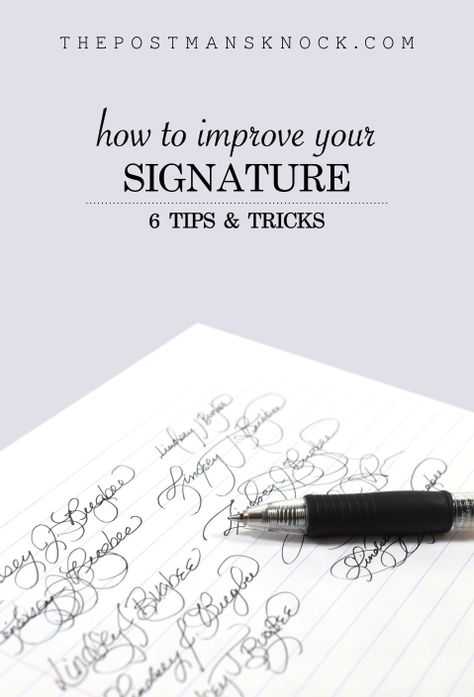 Your signature is how you present yourself to the world on paper! Here, I’ll share some tips to help you improve your signature! Signatures Ideas Handwriting, Letters Tattoo, Letters Ideas, Improve Your Handwriting, Improve Handwriting, Signatures Handwriting, Cool Signatures, Signature Ideas, Cursive Handwriting