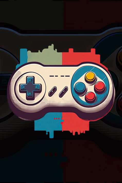 Take a trip back in time with our 80s Retro gamepad t-shirt! This nostalgic design features a vintage gamepad, evoking memories of classic arcade games and gaming consoles from the 80s. The high-quality print ensures that the design will last, and the shirt is available in a variety of colors and sizes to suit your individual style. Get yours today and add a touch of retro gaming flair to your wardrobe! Find it exclusively on Teepublic. #retro #gaming #t-shirt #vintage #gamepad, #80s Vintage Video Games Aesthetic, Retro Games Wallpaper, Simplistic Wallpaper, Retro Arcade Games, Game Wallpaper Iphone, Adventure Time Characters, Retro Gaming Art, Vintage Video Games, Crazy Wallpaper