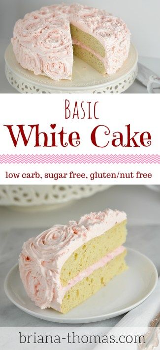 #Basic #White #Cake...#THMS, #lowcarb, sugar free, #glutenfree/#nutfree. #brianathomas #trimhealthymama #thm #sugarfree #lowglycemic #healthy #recipes #healthydessert Basic White Cake, Low Carb Cake Recipes, Low Carb Cakes, Trim Healthy Mama Dessert, White Cake Recipes, Low Carb Cake, White Cake Recipe, Low Carb Backen, Trim Healthy Mama Recipes