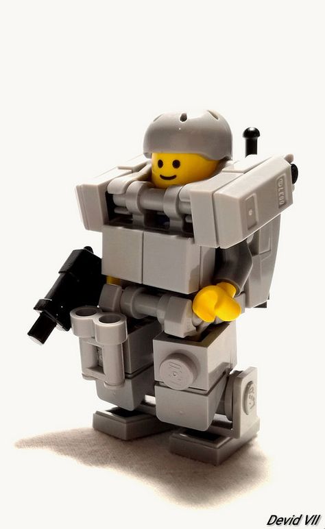 Lego Exo Suit, Lego Mech Suit, Lego Camp, Easy Lego Creations, Lego Stormtrooper, Lego Bots, Lego Spaceship, Lego Custom Minifigures, Lego Lovers