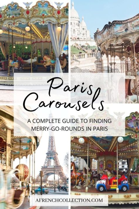 Paris Carousels Pinterest Paris Carousel, Farming Village, Paris With Kids, Paris Sightseeing, Day Trip From Paris, French Travel, French Life, Paris Itinerary, Paris Travel Tips