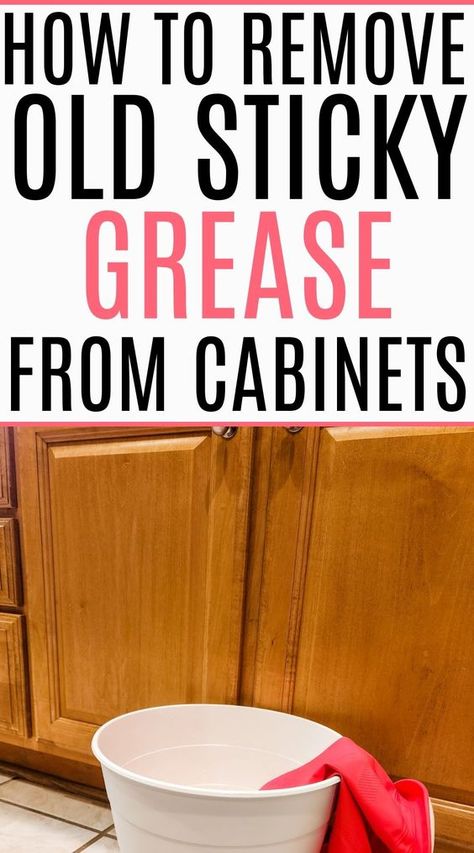 Go Clean Co, Clean Cabinets, Cabinet Cleaner, Remove Sticky Residue, Cleaning Grease, Grease Remover, Cleaning Cabinets, Clean Kitchen Cabinets, Easy Cleaning Hacks