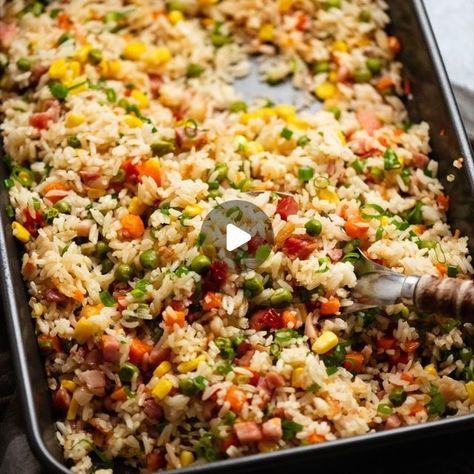 190K views · 12K likes | Nagi & Dozer - RecipeTin Eats on Instagram: "Uncle Roger @mrnigelng is gonna have heart palpitations when he sees this Dump ’n Bake Fried Rice!! 🤣🤣🤣  Yep, it’s a fried rice that’s baked not fried, there’s no wok in sight and I use (gasp shock horror) frozen vegetables.  DUMP everything in a baking pan, then just shove it in the oven. DO NOT STIR. And out comes a big pan of fluffy seasoned rice that tastes JUST like fried rice!  Conceived as a recipe for “dinner emergencies”, you’d never imagine it was possible to make something this delicious with such little effort. But don’t believe me. Read the glowing reviews on the recipe on my website - so many people have made it already, I only published it last night!! - N x ❤️  Emergency “Dump ‘n Bake” Fried Rice  BAKE Uncle Roger, Beef Fried Rice, Rice Bake, Baked Rice, Recipetin Eats, Recipe Tin, Heart Palpitations, Baked Fries, Seasoned Rice