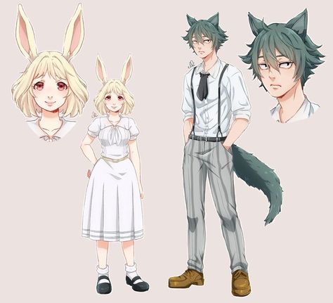 Beastars Human, Beastars Legosi X Haru, Beastars Haru, Deviantart Anime, Haru Beastars, Beastars Legosi, Couple Cosplay, Cute Anime Wallpaper, Be Yourself