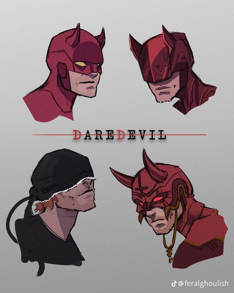 Avengers Redesign, Daredevil Concept Art, Daredevil Design, Daredevil Redesign, Superhero Design Concept Art, Daredevil Sketch, Vigilante Character Design, Magic Superhero Design, Daredevil Art