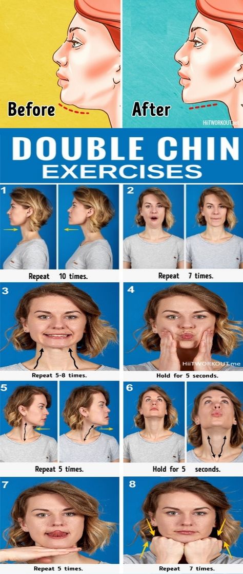 Saggy neck Double Chin Exercises, Mental Health Articles, Chin Exercises, Fitness Career, Health Humor, Pilates Training, Effective Exercises, Face Exercises, Health And Fitness Articles