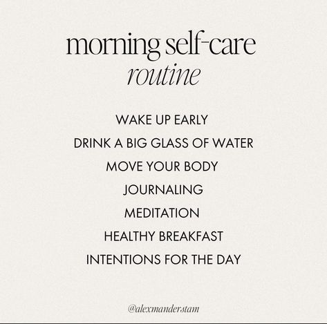 A list of stuff to do for a morning routine. Routine Chart Aesthetic, Morning Routine Checklist Aesthetic, Early Morning Routine Aesthetic, High Vibe Morning Routine, That Girl Checklist Aesthetic, Morning Routine Aesthetic List, 2024 Vision Board Morning Routine, Productive Morning Aesthetic, Monday Checklist