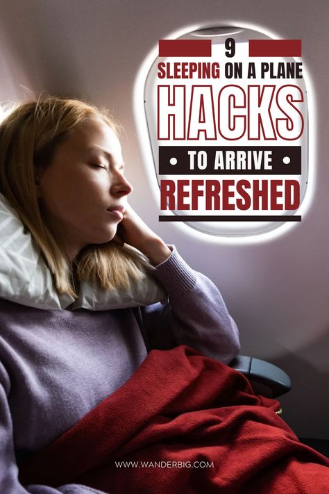 Sleeping on a plane hacks to arrive refreshed text on image of a woman sleeping on the plane. How To Sleep On A Plane, Text On Image, Plane Hacks, Best Neck Pillow, Sleeping On A Plane, Woman Sleeping, Travel Hacks Airplane, Cruise Europe, Have A Good Sleep