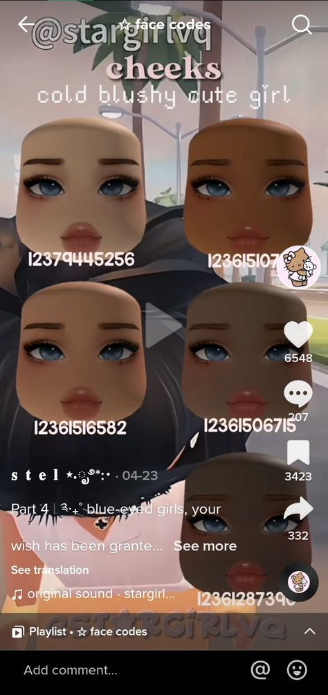 Id Codes For Berry Ave Face, Berry Avenue Codes Clothes Crop Top, Cheeks Face Code Bloxburg, Blue Eye Codes Berry Ave, Berry Ave Blue Eyes Code, Bloxburg Faces Codes Aesthetic, Bloxburg Face Codes Blue Eyes, Berry Avenue Codes Face White, Berry Avenue Head Codes Cheeks