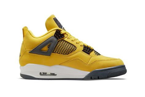 Air Jordan 4 Lightning CT8527-700 Release Date | HYPEBEAST Jordan 4 Retro Lightning, New Basketball Shoes, Air Jordan Retro 4, Jordan Retro 4, Jordan Model, Jordan 4s, Air Jordan Retro, Jordan 4 Retro, Air Jordan 4