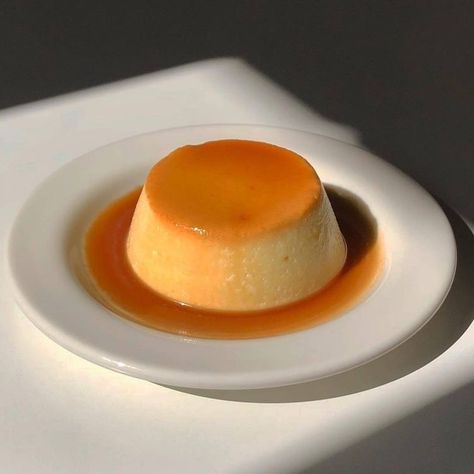 Orange Desserts Aesthetic, Flan Aesthetic, Pudding Aesthetic, Orange Cafe, Orange Dessert, Orange Icons:), Orange Aesthetic, Dessert Food, Orange Recipes