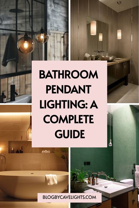 🌟 Discover the perfect pendant lighting for your bathroom! Our guide dives into stunning bathroom pendant lighting ideas, including stylish bathroom lighting ideas for the ceiling and sleek bathroom light fixtures over mirror. Revamp your bathroom design and get inspired for your next bathroom remodel. Click to read more! 💡🛠️ Over The Bathtub Lighting, Light Fixture Over Bathtub, Hanging Bathroom Lights, Bathroom Hanging Lights, Bathtub Lighting, Bathroom Lighting Over Mirror, Master Bath Lighting, Bathroom Lights Over Mirror, Bathroom Lighting Ideas