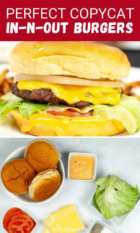 Looking for easy burger recipes for family dinner? Make these Instant pot burgers in foil! It's a simple and delicious copycat recipe for In-N-Out Burgers, including homemade In-N-Out sauce. So delicious! I’m N Out Burger, Copycat In And Out Burger, In N Out Burger Recipe, Instant Pot Hamburgers, In N Out Sauce, Easy Burger Recipes, Animal Fries, Main Dishes For Dinner, Easy Burger Recipe