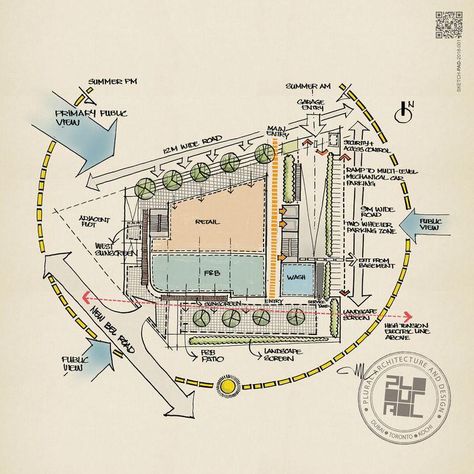 Architecture Zoning, Site Analysis Architecture, Architecture Design Presentation, Architecture Drawing Presentation, Urban Design Diagram, Landscape Design Drawings, Aesthetic Architecture, Architecture Presentation Board, Schematic Design