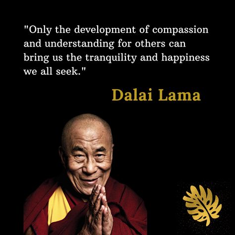 Today we celebrate the birthday of His Holiness the 14th Dalai Lama.🙏🏼 I must say I learned a lot about compassion from this incredible spiritual leader. #compassion #empathy #dalailama #consciousness #love #mindfullness #yoga #mindsetiseverything #leadership #femaleldeaders #womenempowerment #kindness #lifecoach #freefromsuffering #happiness #lawofoneness #dalailamaquotes #gabormate #traumahealing #traumacoach Dalai Lama Quotes Peace, Dalai Lama Quotes Happiness, Dali Lama Quotes, Dali Lama Quotes Wisdom, Once A Year Go Someplace Dalai Lama, Lama Quotes, His Holiness The Dalai Lama, Dalai Lama Quotes, 14th Dalai Lama