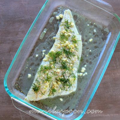 Dilled Baked Cod with Lemon and Olive Oil | Manila Spoon Fish In The Oven, Best Cod Recipes, Cod Fish Recipes Baked, Baked Cod Recipes, Cod Fish Recipes, Dill Recipes, Simplicity Is Beauty, Cod Recipes, Tasty Recipe