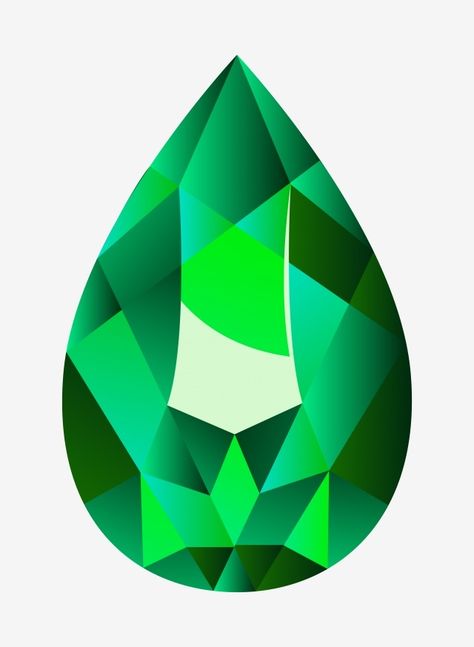 Teardrop Gem Drawing, Emerald Drawing, Jem Stones, Stone Tattoo, Gem Drawing, Jewel Drawing, Gem Tattoo, Crystal Drawing, الفن الرقمي