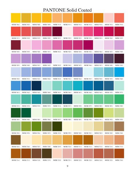 PANTONE Solid Coated Pantone Shade Card, Purple Color Names, Pantone Chart, Pantone Solid Coated, Pantone Color Palette, Pantone Cmyk, Pantone Orange, Pantone Red, Yellow Pantone