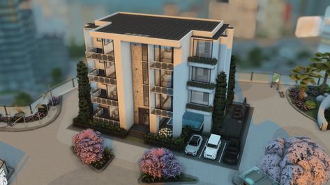 Ts4 Apartment Building, Sims 4 Luxury Apartment, Sims4 Apartment, Sims 4 Apartment Layout, Sims 4 Apartments, Sims 4 Apartment Building, Apartment Sims 4, Sims 4 Apartment, Sims Lots