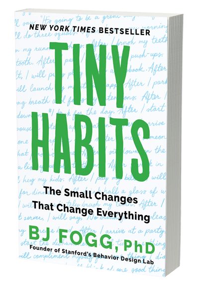 Tiny Habits, Habit Books, Tiny Habit, Habit Formation, Changing Habits, Behavior Change, Small Changes, Self Help Book, Human Behavior