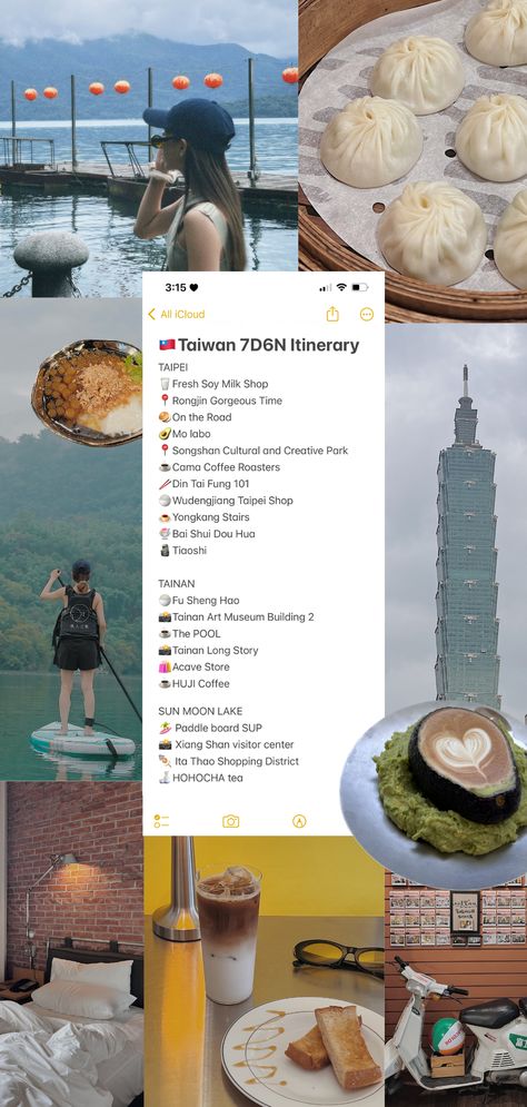 Taiwan 7Days 6Nights Itinerary 2023 Taiwan Packing List, Asia Travel Bucket List, Taipei Taiwan Aesthetic, Taiwan Aesthetic, Taiwan Itinerary, Travel Countries, Travel Taiwan, Taipei Travel, Singapore Itinerary