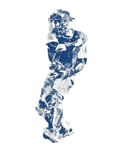 Wilson Contreras, Chicago Cubs Wallpaper, Catcher Baseball, Cubs Wallpaper, Blue Painted Walls, Baseball Wallpaper, Baseball Catcher, Lamborghini Cars, Sports Art