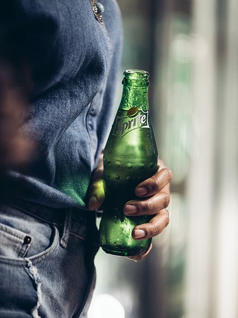 Geordie Wood for Sprite/Weiden and Kennedy Sprite Photography, Men Photoshoot, Beer Bottle, Photography Inspiration, Wood, Photography