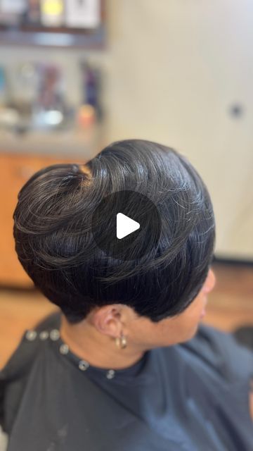 Hairstyles For Black Women Over 50, Grey Hair Ponytail, Hair Ponytail, Grey Hair, Ponytail Hairstyles, Black Women Hairstyles, Black Women, Skin, Hair Styles