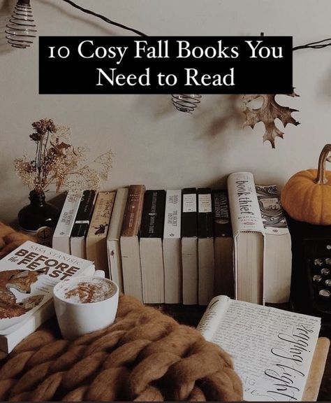 10 cozy fall books you need to read on a chilly night. Grab a warm blanket, apple cider, and start reading one of these 10 cozy fall books. book, books, fall, audiobooks, books to read, book recommendations, cozy books Woman In The Window, Cozy Books, Fall Books, Then There Were None, Dutch House, Fallen Book, Warm Blanket, Sarah J, Warm Blankets