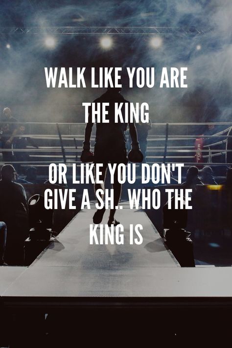 Walk Like A King Quotes, Warrior Quotes Tattoo, Badminton Quotes, King Is Back, Successful Quotes, Military Motivation, Viking Quotes, Leadership Inspiration, Business Woman Quotes