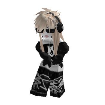 Roblox Rockstar Outfit, Emo Roblox, Roblox Aesthetic, Rock Star Outfit, Roblox Skin, Emo Roblox Avatar, Roblox Skins, Roblox Ideas, Roblox 3