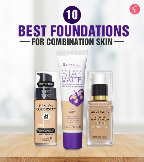 Finding the best foundation for combination skin can be tricky. Here are some of our favorite picks for combination skin types. Best Foundation For Combination Skin, Best Powder Foundation, Clinique Acne Solutions, Dry Oily Skin, Foundation For Dry Skin, The Best Foundation, Best Foundations, Oil Free Foundation, Combination Skin Type