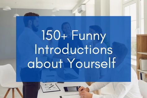 You are sure to reach the right connections on Facebook, Instagram and any dating apps with this collection of funny introductions about yourself! Funny Self Introduction Lines, Funny Introduction Quotes, How To Introduce Yourself On Instagram, Funny Ways To Introduce Yourself, Funny Introduction About Yourself, Best Introduction Lines, Funny Opening Lines, Funny Introduction, Introduction Quotes