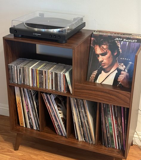 flynn slicker (@flynnslick) on X Record Player Storage, Record Player Table, Record Player Cabinet, Record Table, Vinyl Record Storage, Vinyl Storage, Record Storage, Dream Apartment, First Apartment