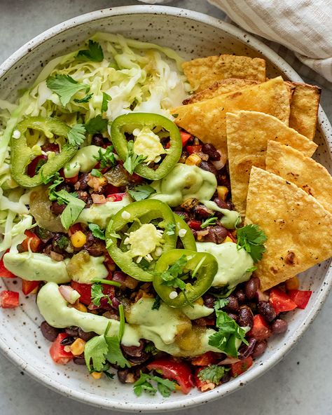 Zesty Lime Marinated Black Bean Bowl – Plant Based RD Black Bean Bowls, Black Bean Bowl, Bean Bowls, Bean Bowl, Cilantro Lime Dressing, Lunch Recipe, Lime Dressing, Cilantro Lime, Vegan Condiments